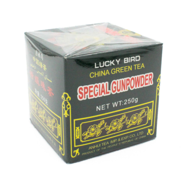 Чай зелёный китайский Lucky Bird Special Gunpowder листовой 250 г