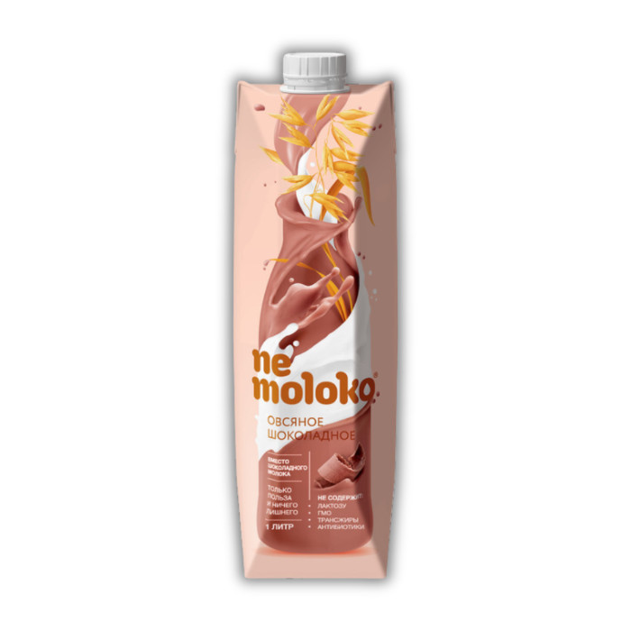 משקה שיבולת שועל ne moloko בטעם שוקולד 1 ליטר