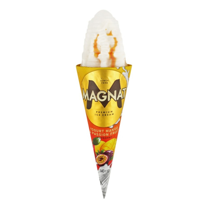 Мороженое Magnat рожок манго-маракуйя 140 г