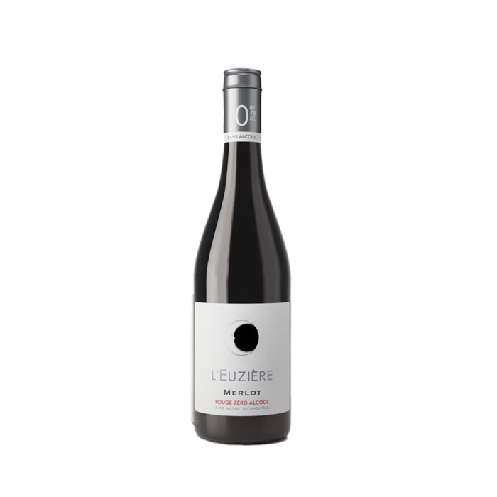 Вино безалкогольное L'Euzière Merlot красное 750 мл