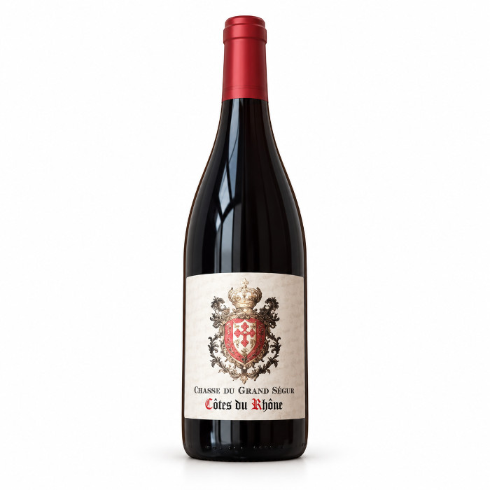 Вино Chasse du Grand Segur Côtes du Rhône красное сухое 750 мл