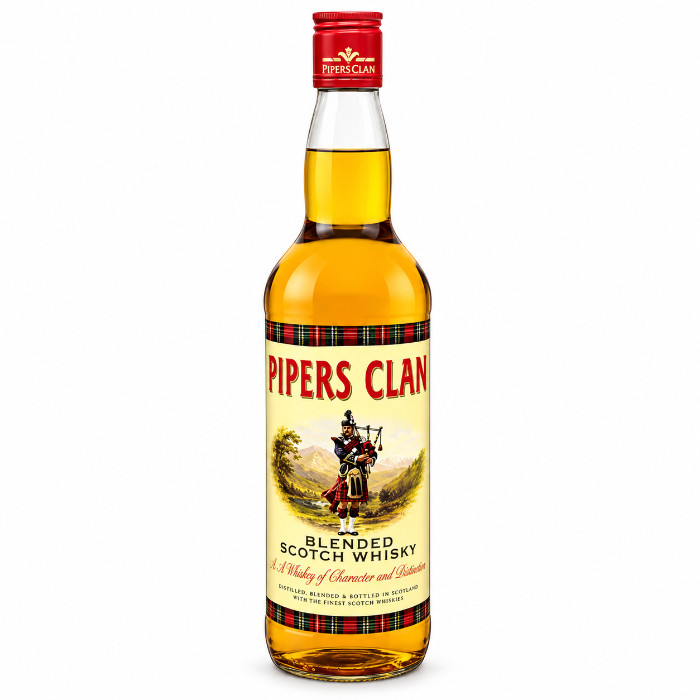 Scottish whisky Pipers Clan 700 ml