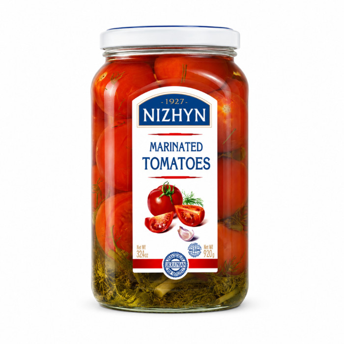 Pickled tomatoes Nizhyn 920 grams