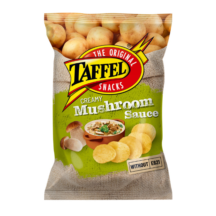 Чипсы картофельные Taffel грибной соус 130 г