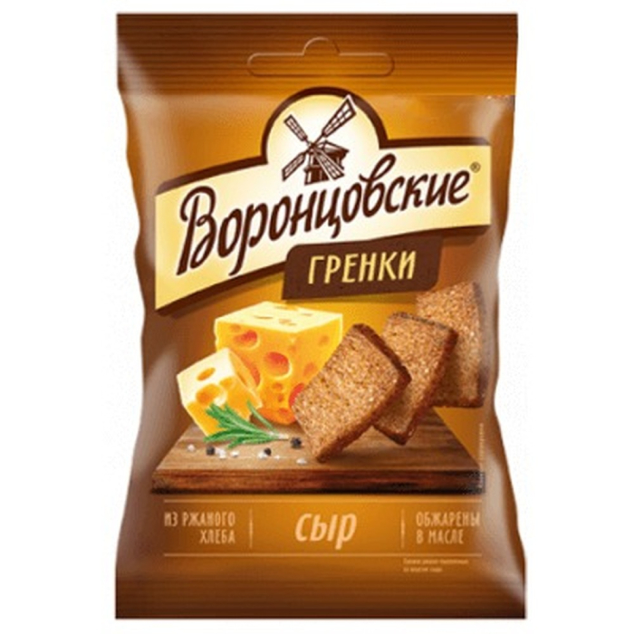 Cheese flavored croutons 60 g