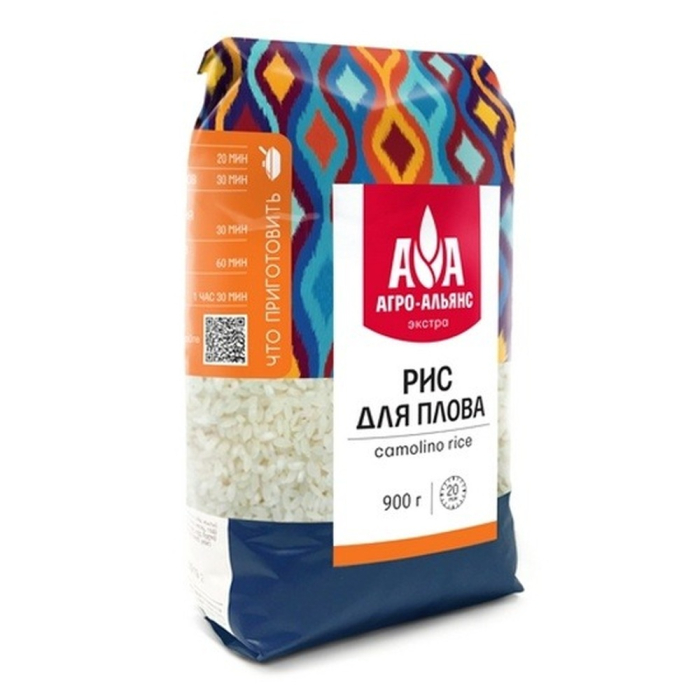 Рис для плова Агро-Альянс Экстра 900 г