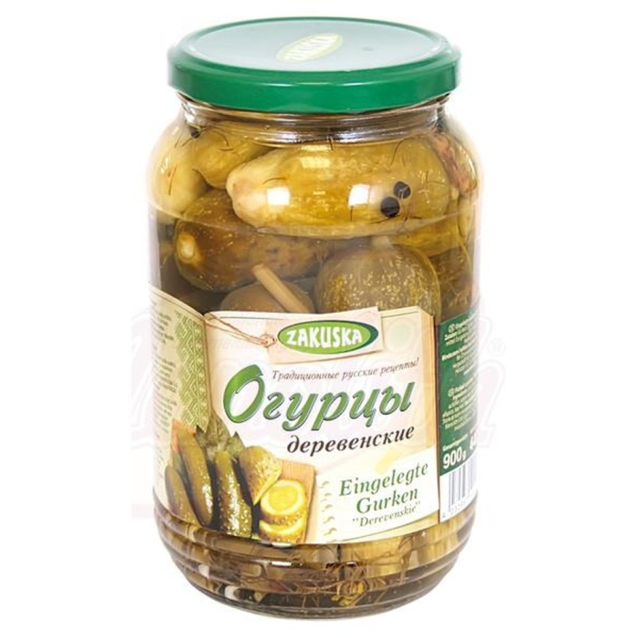 Огурцы маринованные Zakuska деревенские 880 г