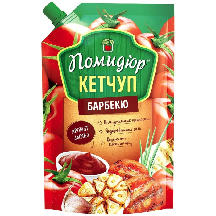 Кетчуп Помидюр барбекю 270 г