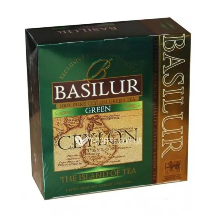 Чай зелёный Basilur Ceylon The Island of Tea 100 г