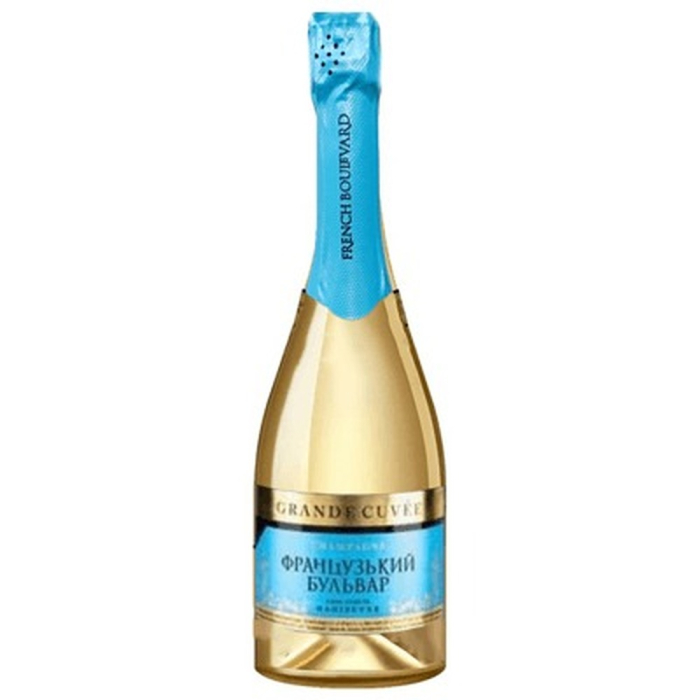 Вино игристое Французский Бульвар Grande Cuvée полусладкое 750 мл