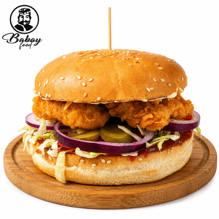 BURGER CHICKEN CHEESE
