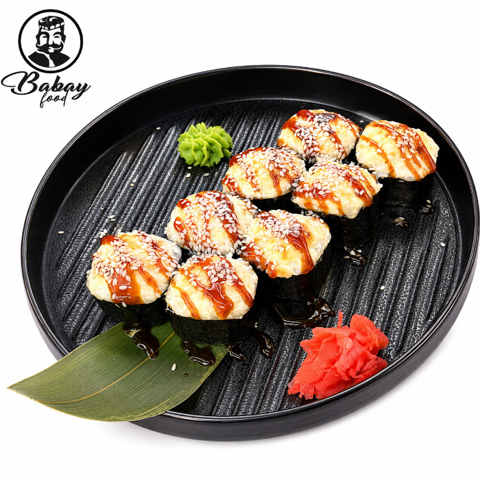 BAKED ROLL WITH CHICKEN