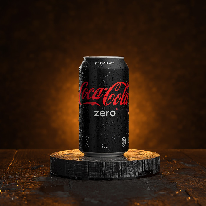 Coca-Cola Zero ქილა — 0.33L