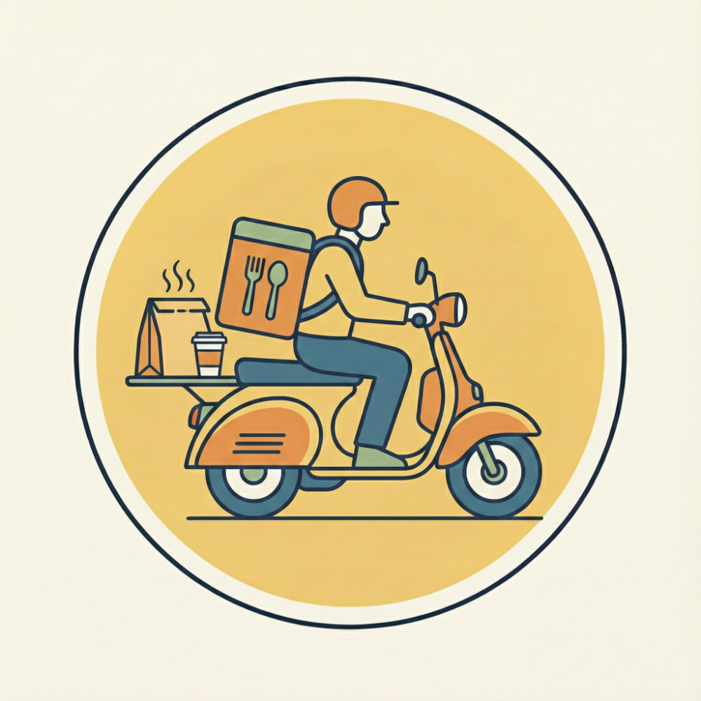 How do we deliver? logo