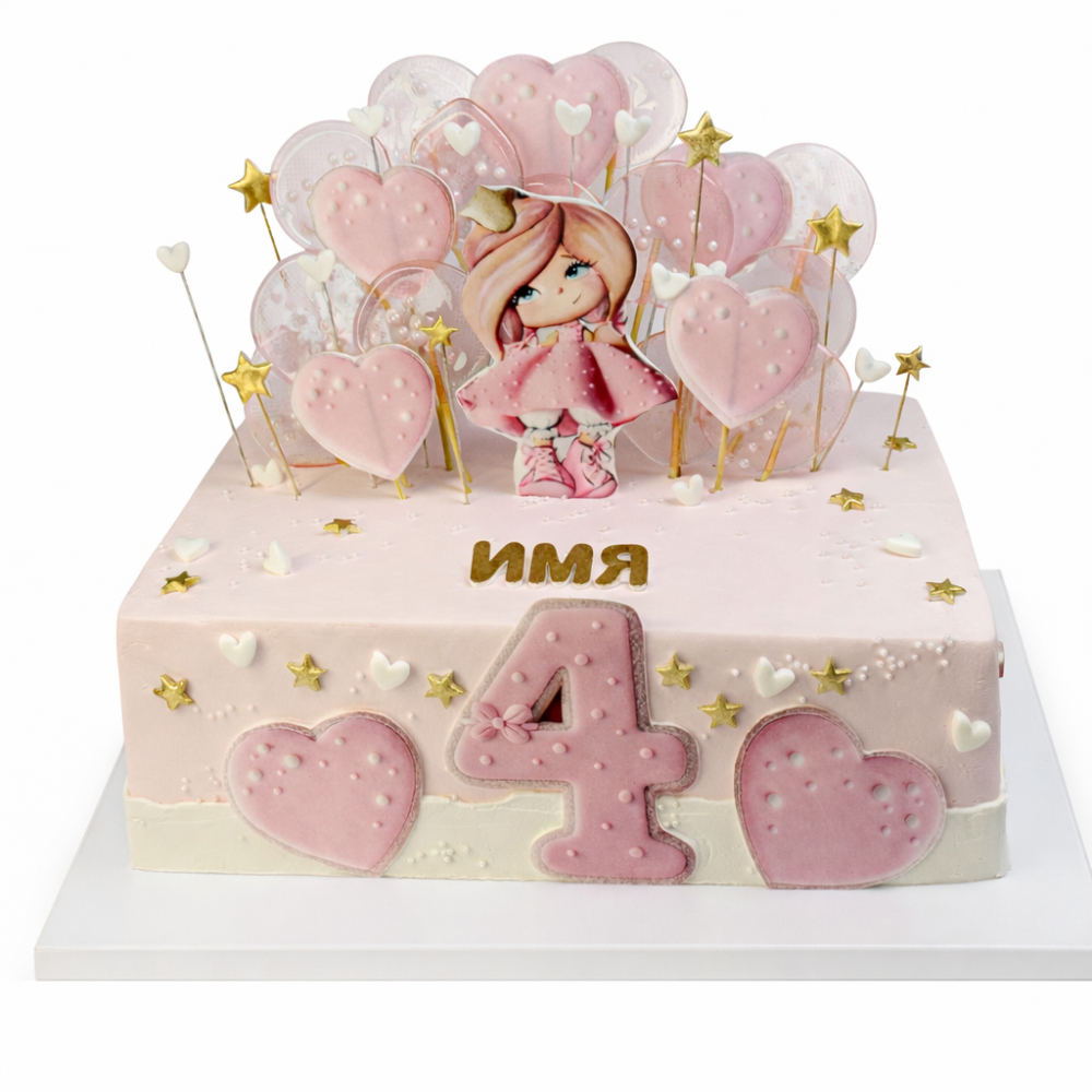 Детский торт на день рождения