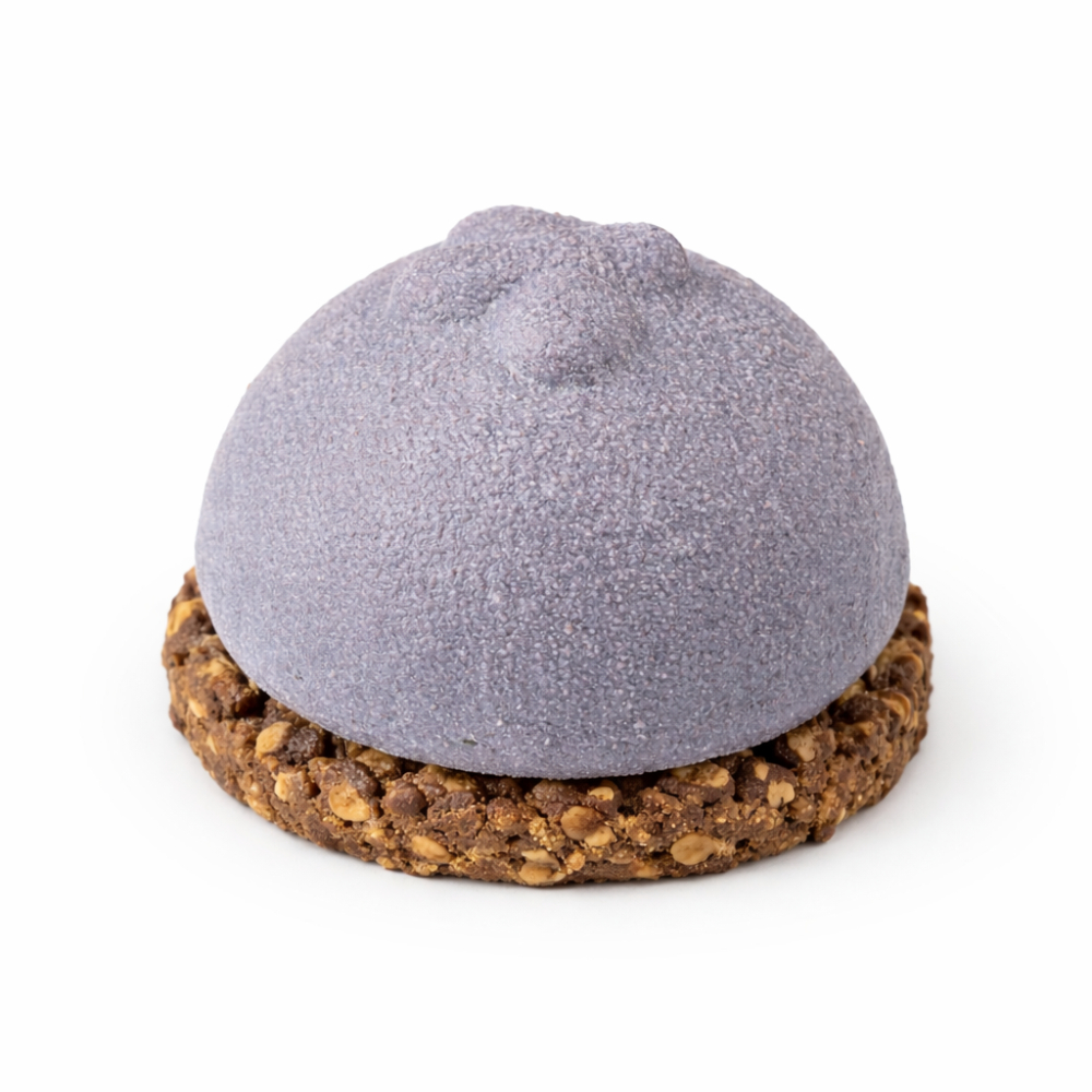 Черничный муссовый десерт