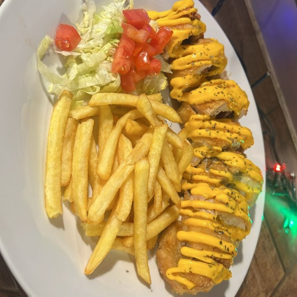 Envoltini de banane mûre