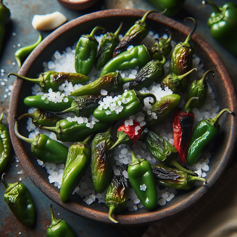Grilled Padrón Peppers