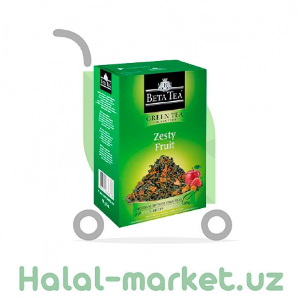 Чай зеленый BETA TEA Zesty Fruit 100гр