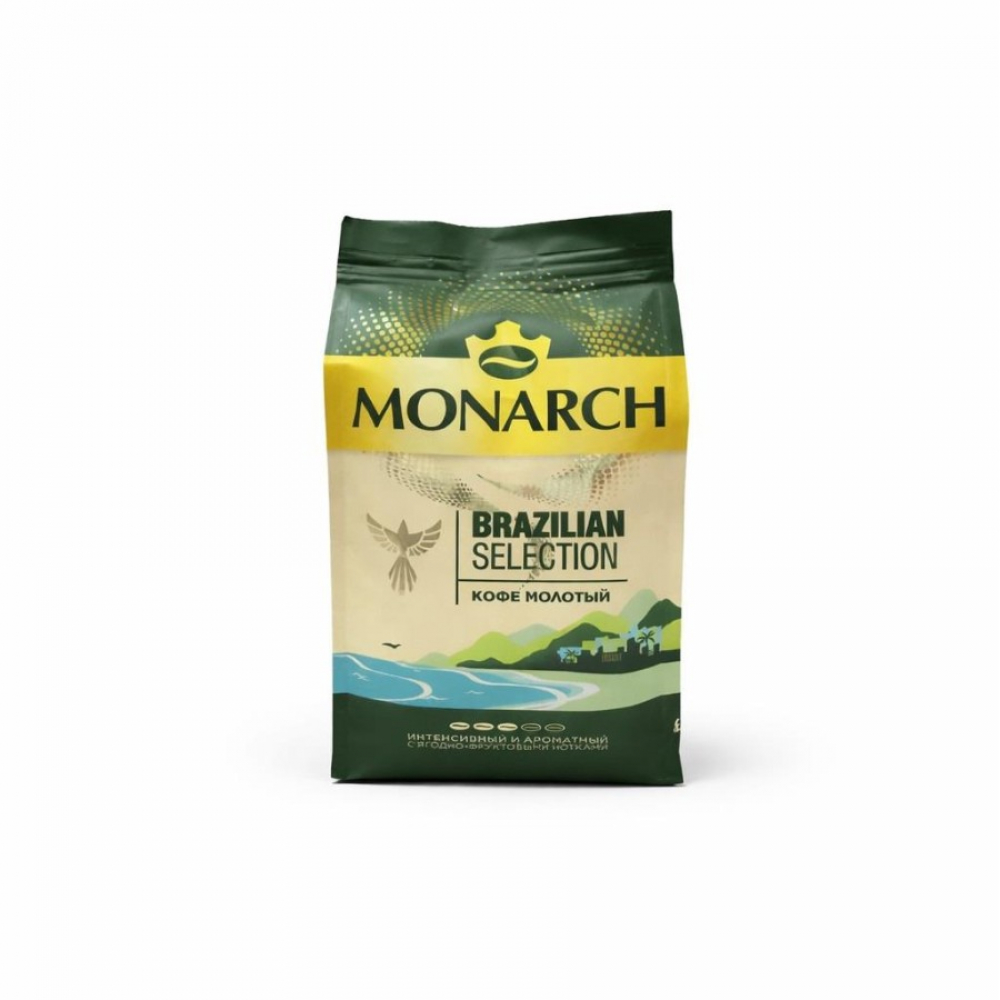 Кофе молотый JACOBS MONARCH Brazilian 230гр
