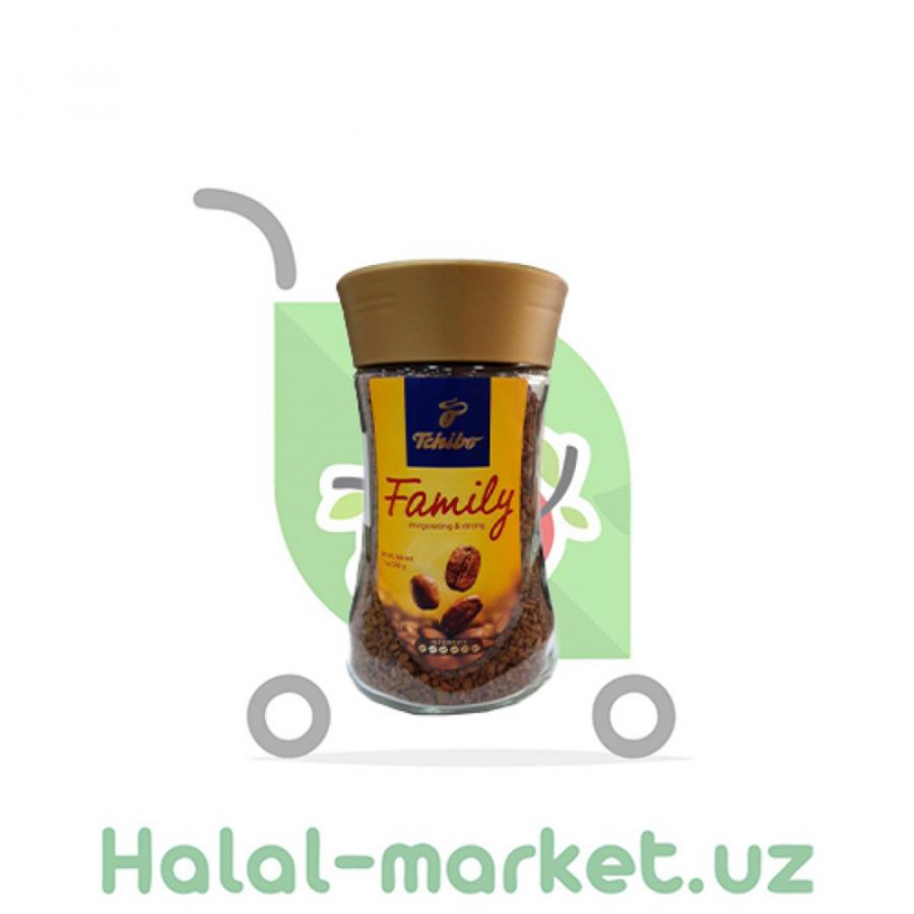Кофе Tchibo Family 100гр стекло