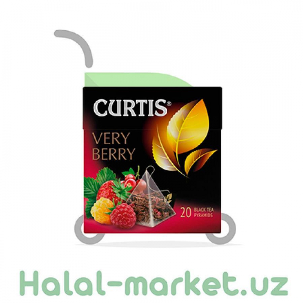 Чай черный CURTIS Verry Berry 20bags (пир)