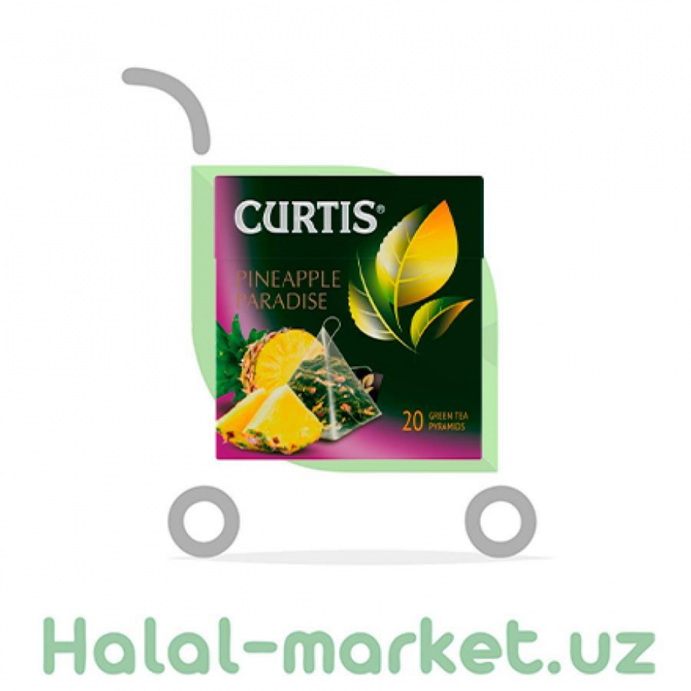 Чай зеленый CURTIS Pineapple Paradise 20bags (пир)