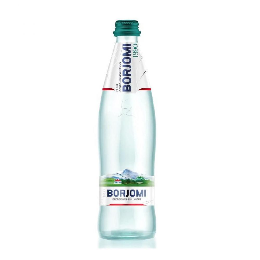 Вода BORJOMI 500мл Ст/б