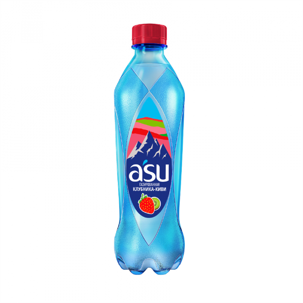 Вода б/газ ASU Клубника-Киви 0,5мл