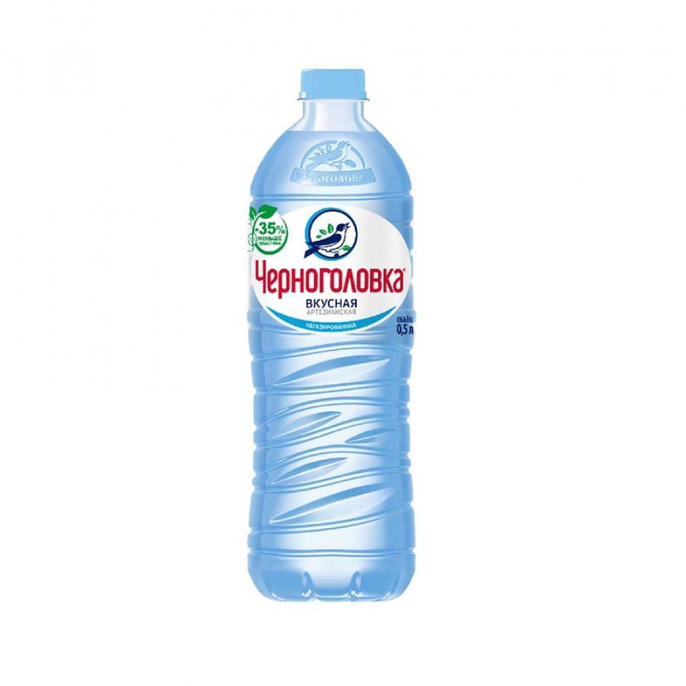Вода Черноголовка 0,5 л б/г