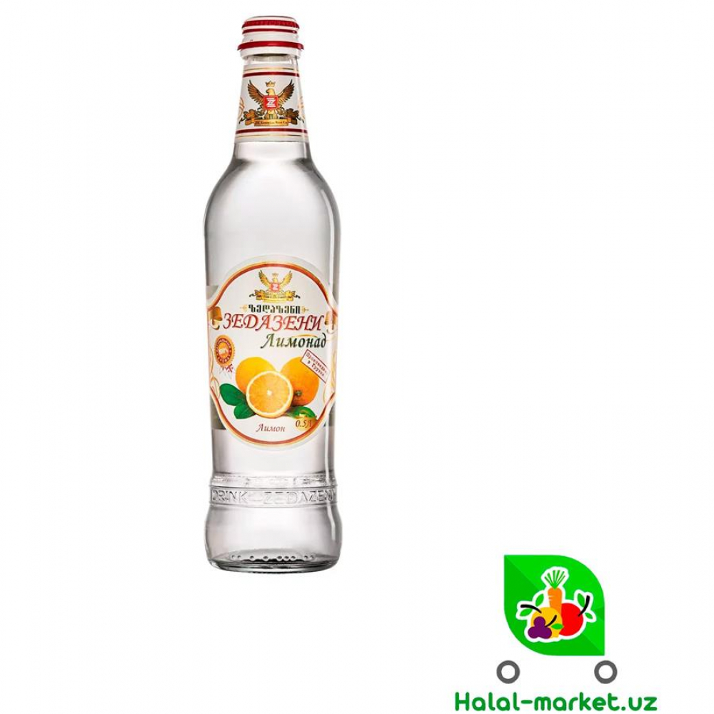 Лимонад ZEDAZENI Лимон 0,5мл ст/б