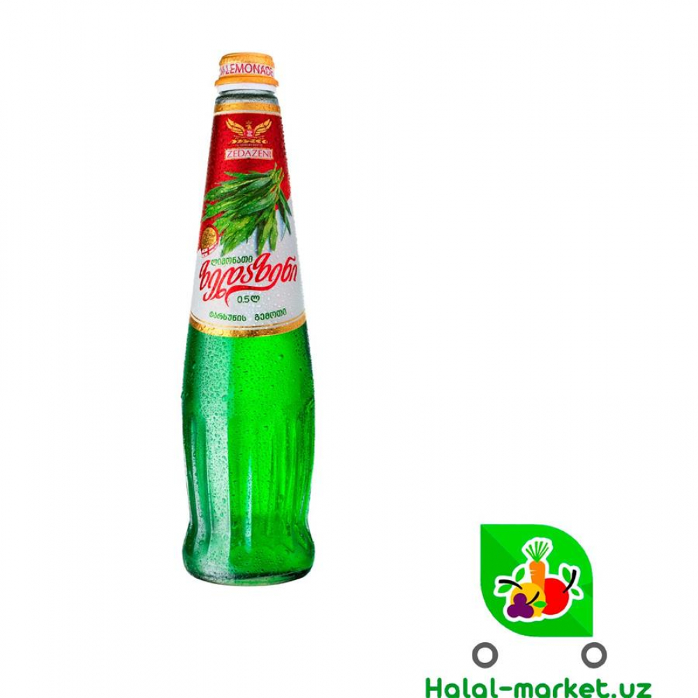 Лимонад ZEDAZENI Тархун 0,5мл ст/б