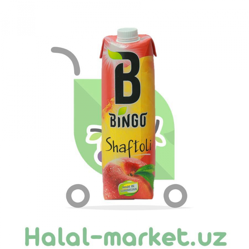 Сок Bingo Персик 1л