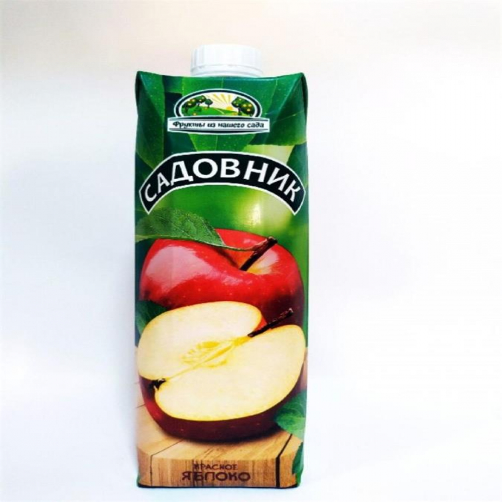 Сок Садовник Яблоко 1Л