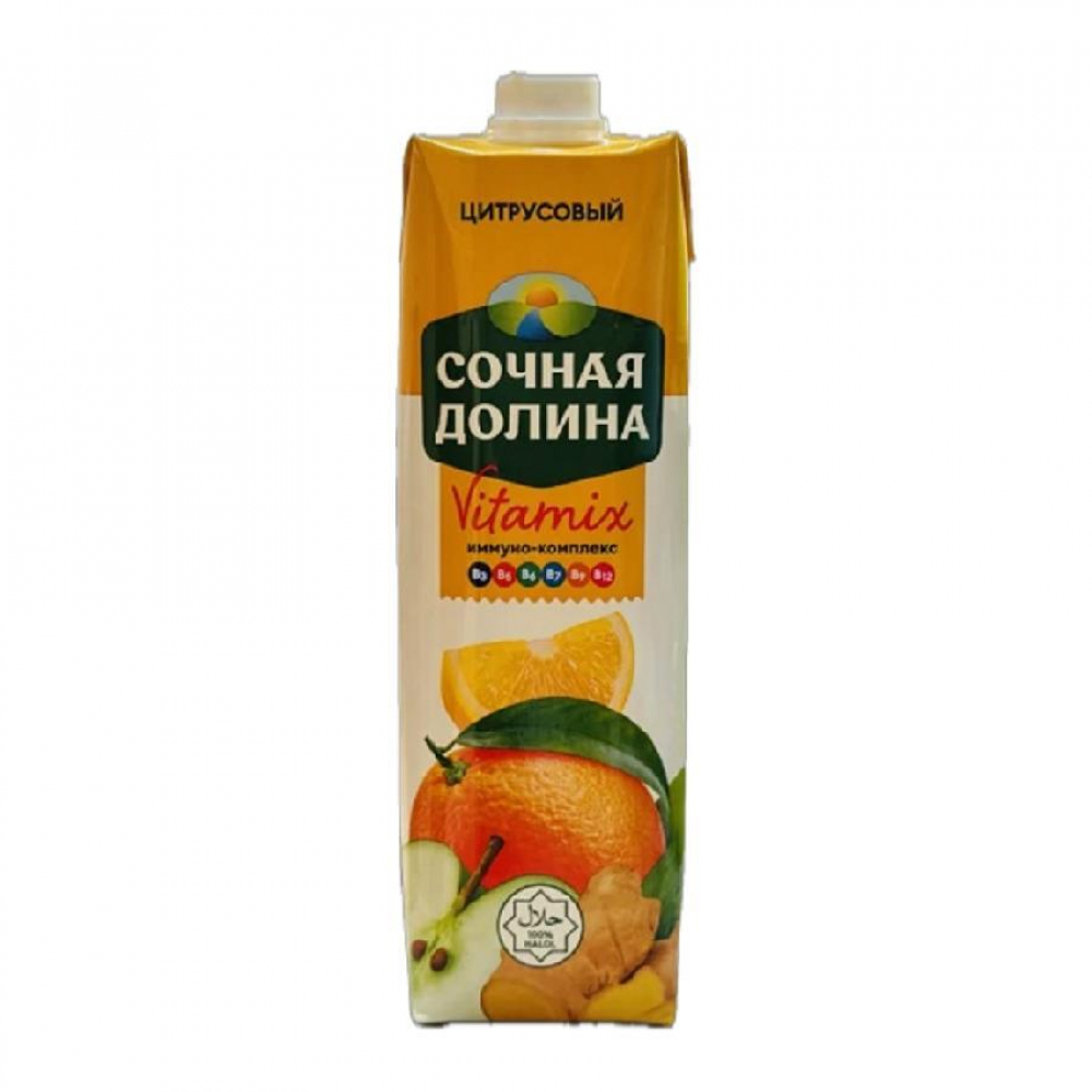 Сок СОЧНАЯ ДОЛИНА Цитрусовый Витамикс 1л