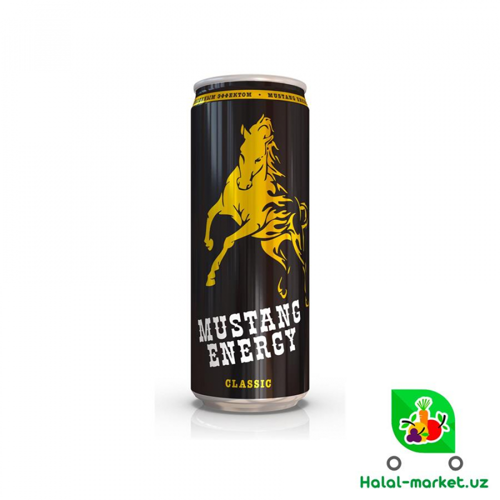 Энергетик MUSTANG CLASSIC 500мл