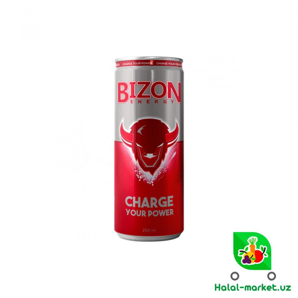 Энергетик BIZON RED-LINE 450мл