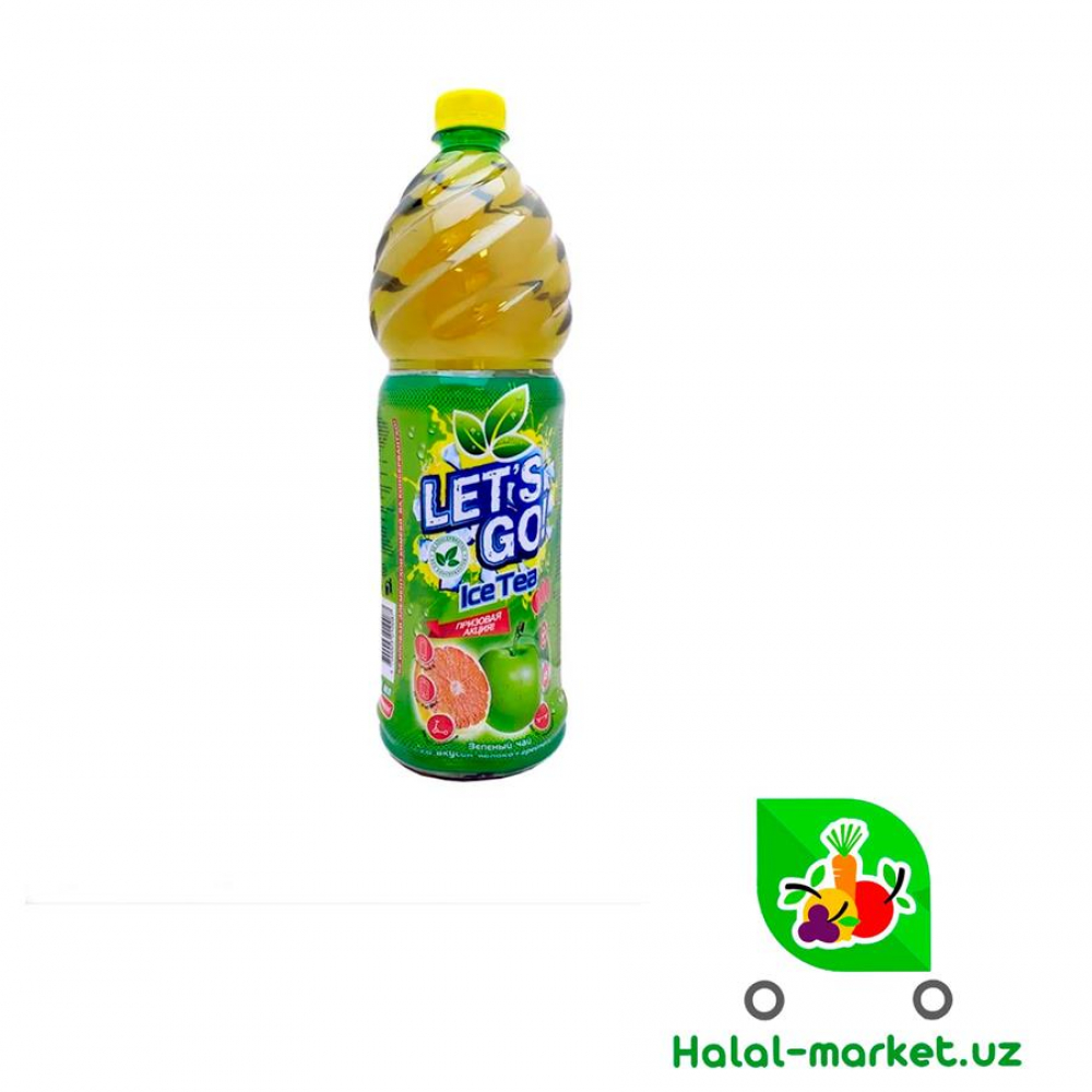 Напиток LET'S GO Яблоко 1л