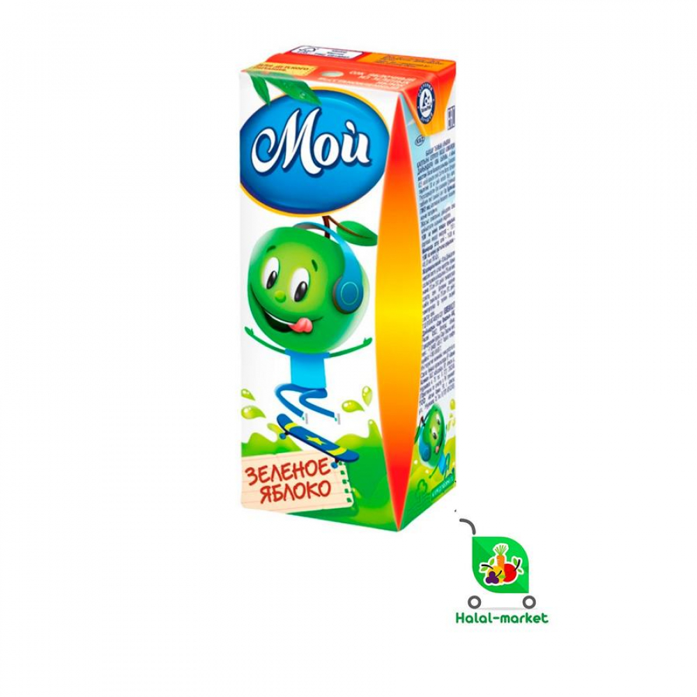 Сок Мой Зел.Яблоко 0,2л