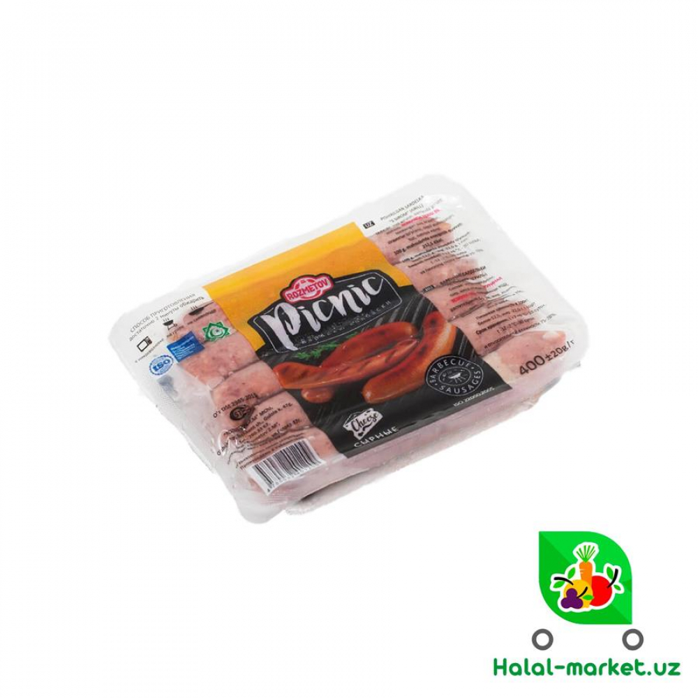 Колбаски Барбекю СЫРНЫЕ RO'ZMETOV (вес)