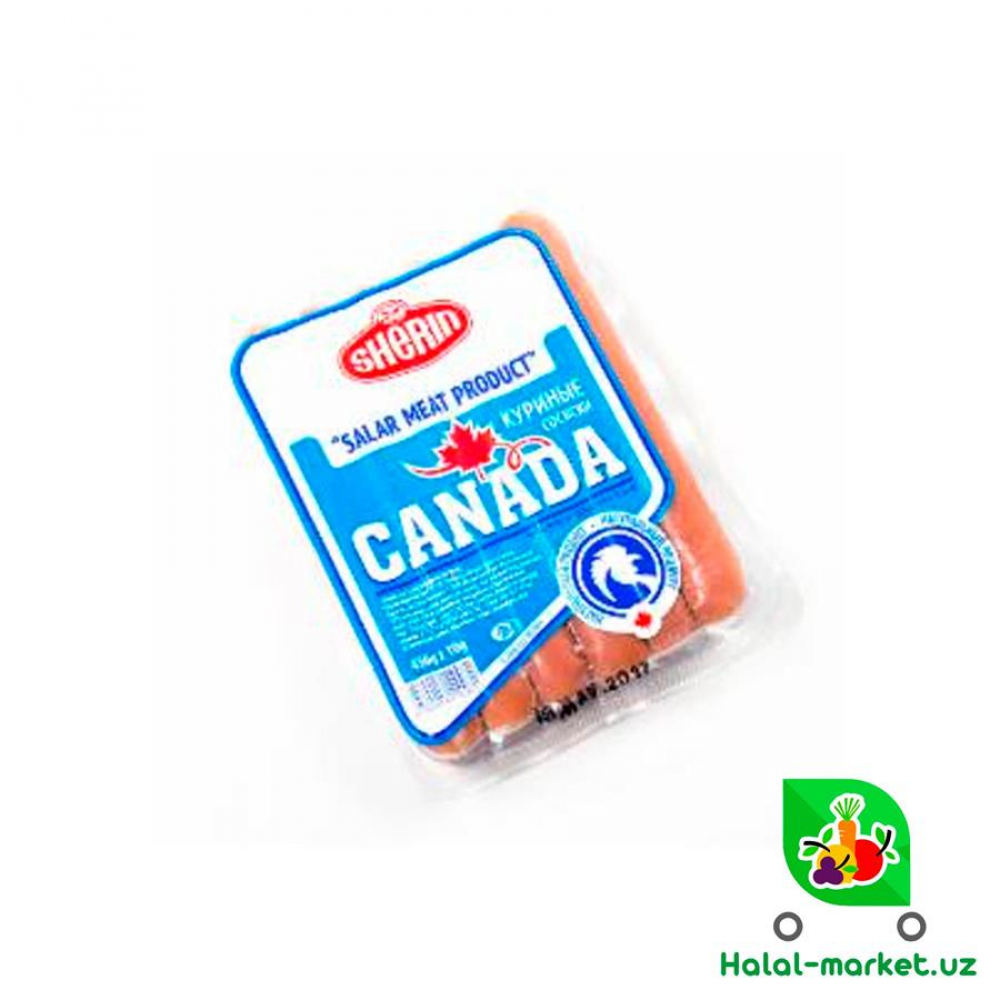 10038-Сосиски Канадские 430гр (SHERIN)
