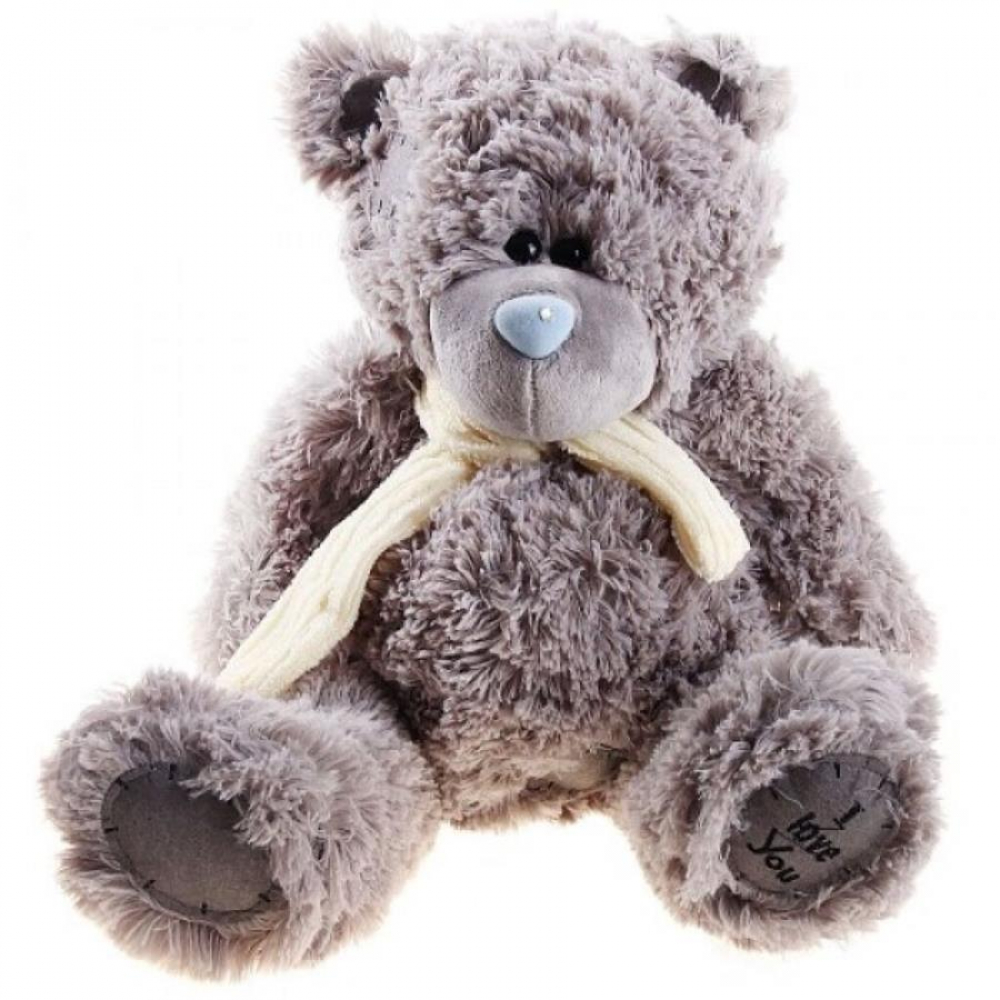 TEDDY Белый с шарфиком (№43)