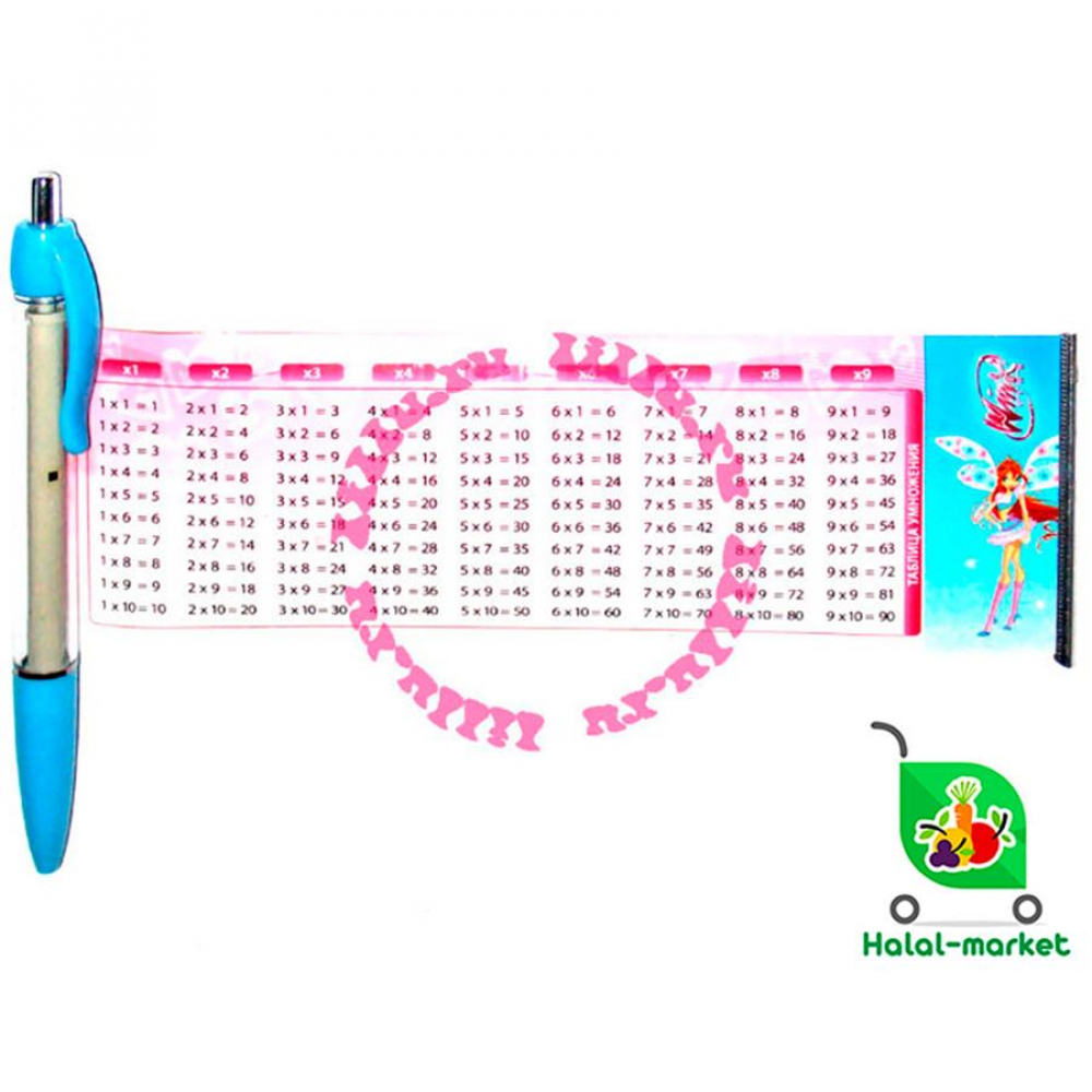Ручка с таблицей умножение (шт)