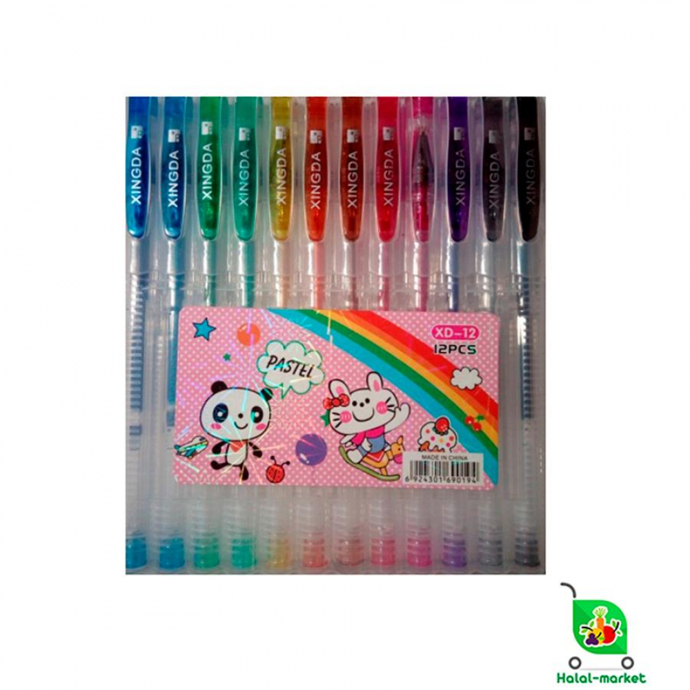 Ручка цветная XINGDA 10шт