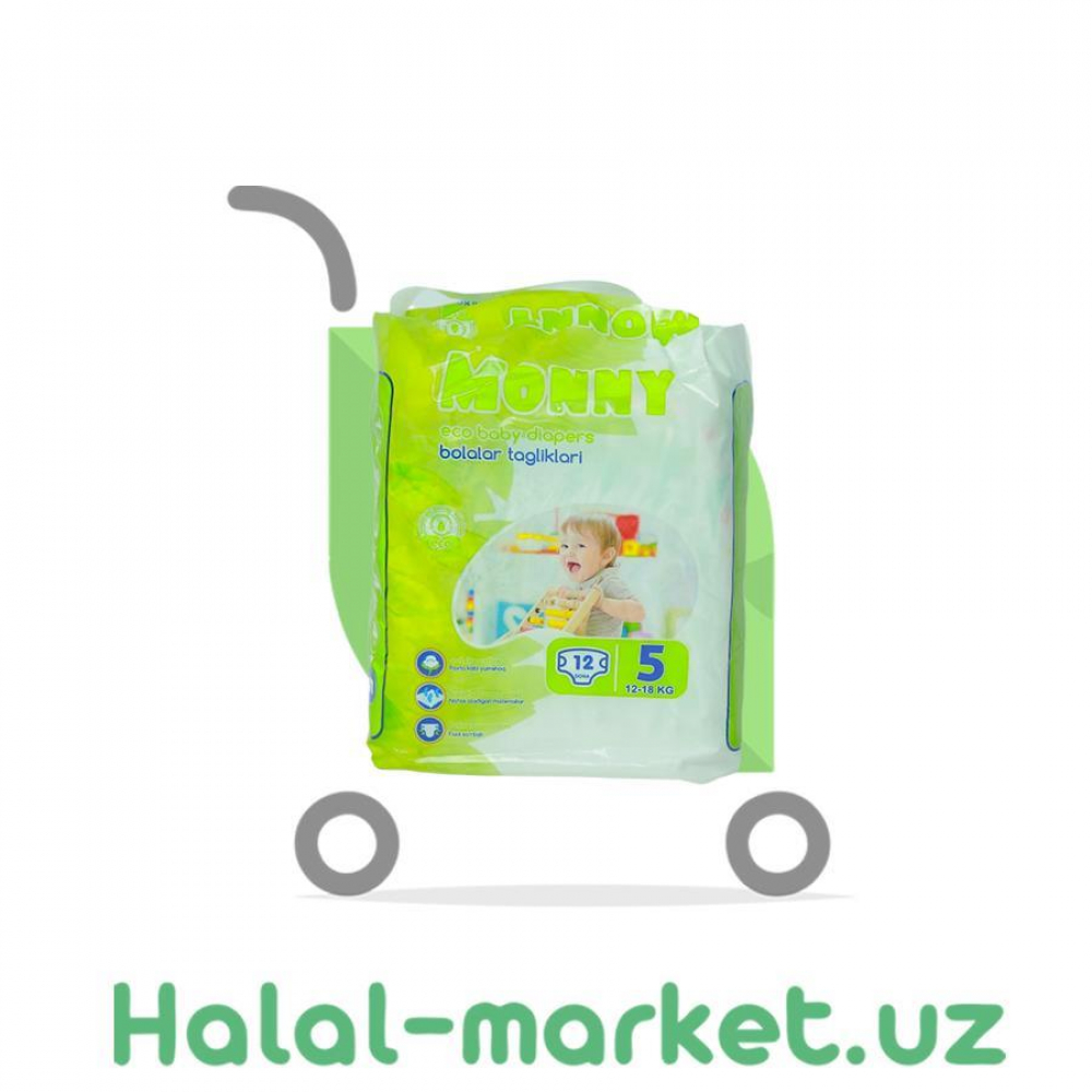 Подгузники MONNY 5 (48шт)