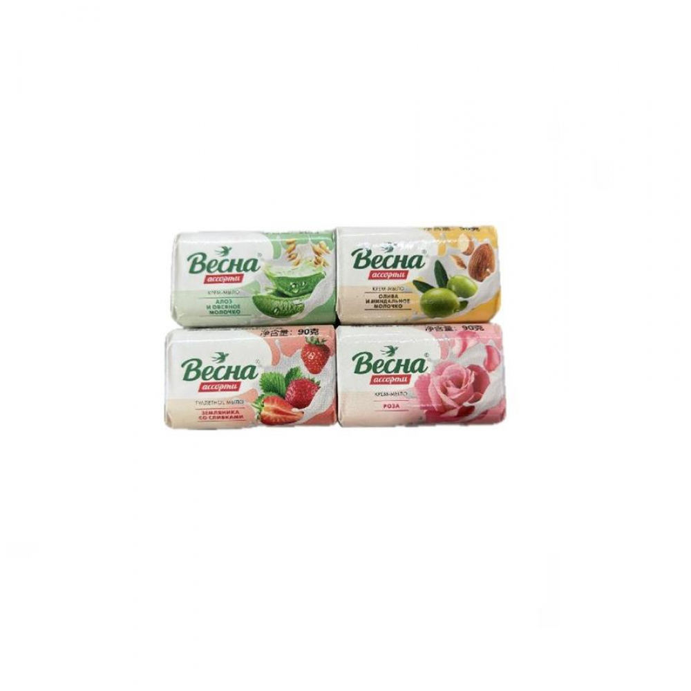 Мыло ВЕСНА ассортименте 90гр