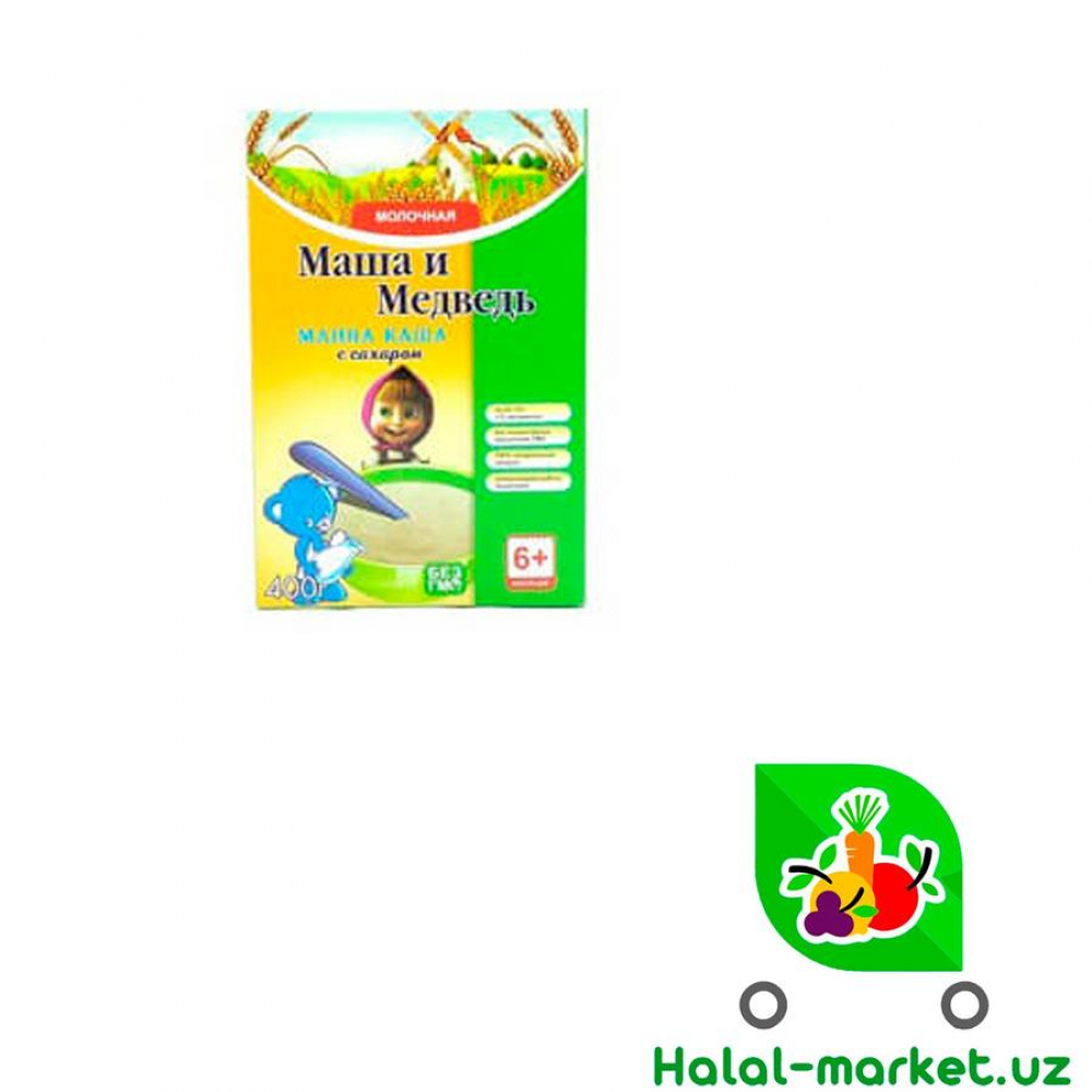 КАША МАША КАША молочная рисовая 400гр