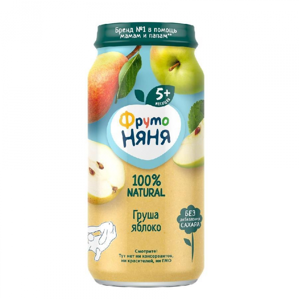 Пюре детское ФРУТО НЯНЯ ассортимент 250гр