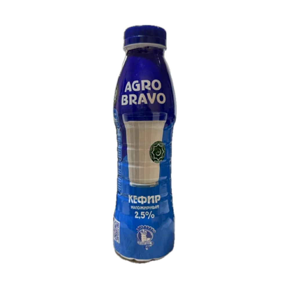 Кефир 2.5% AGRO BRAVO 480гр