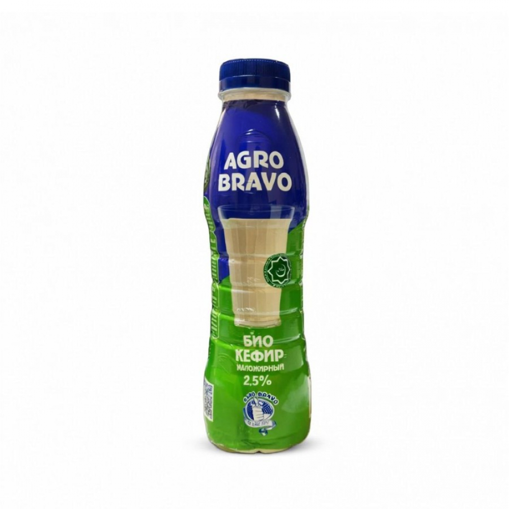 Био Кефир 2.5% AGRO BRAVO 480гр